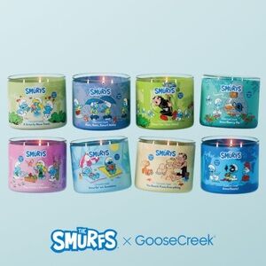 The Smurfs x Goose Creek Candle Set - Vibrant Collection